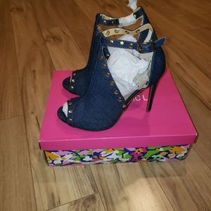 Denim Heels
